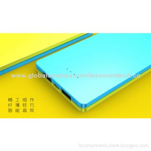 Ultra-thin power bank, 8,000mAh, super-slim design